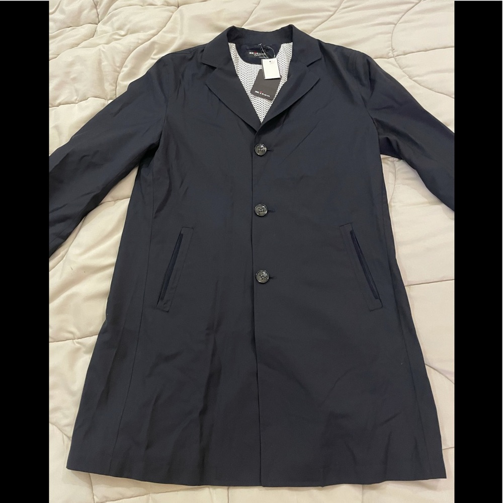 Kiton Soprabito Uomo Men's Wool Coat Sz 50 / 40 US